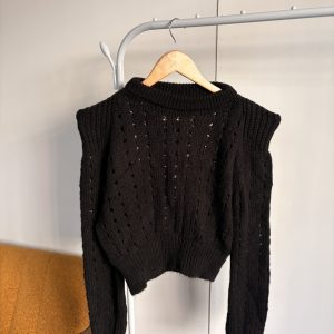 Pulovër Black Knit - (Masa S)